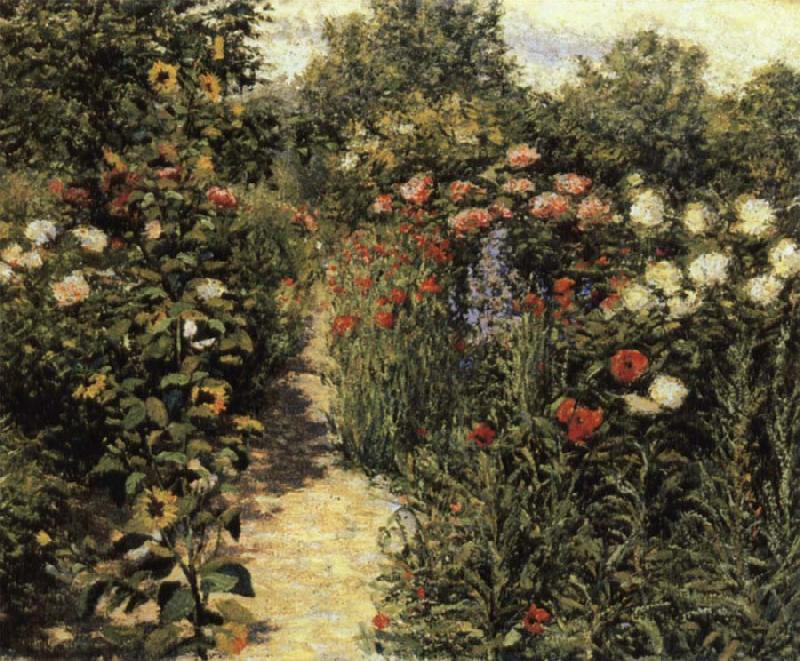 Claude Monet Garden in Giverny oil painting picture